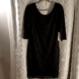 Lacy Black Dress - NWT